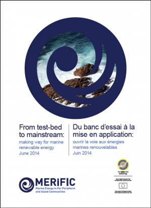 From test-bed to mainstream: making way for marine renewable energy